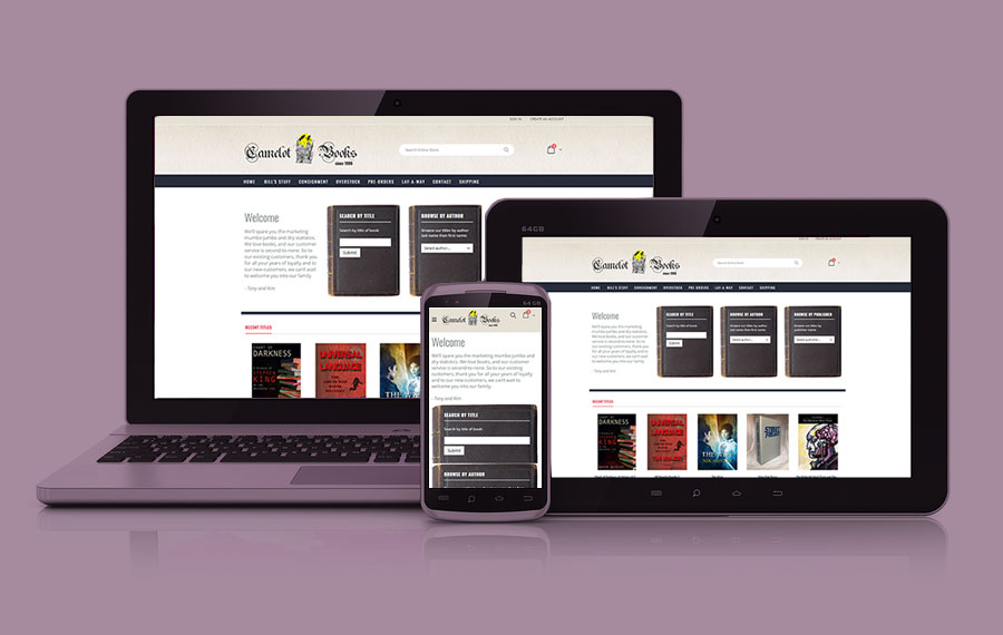 Camelot Books Website