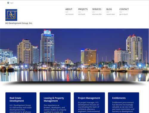 AG Development Group Website