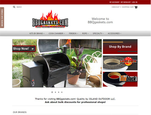 BBQ Gaskets Ecommerce Website