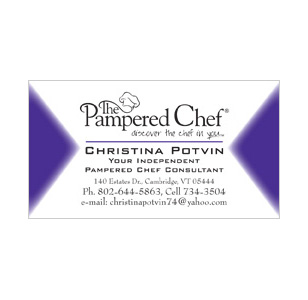 Pampered Chef Custom Business Card