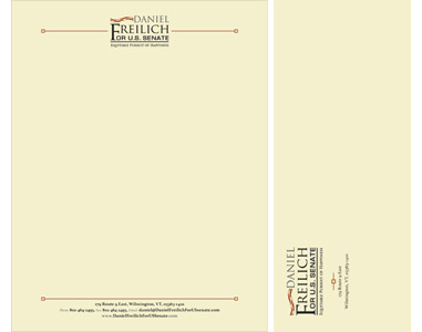 Dan Freilich Stationery Design