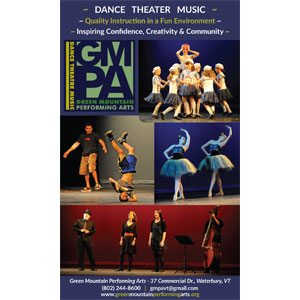 Grn Mtn Performing Arts Ad Design