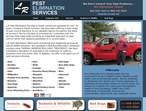 LR Pest Website