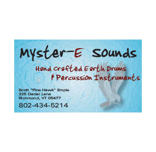 Myster-E Sound Custom Business Cards