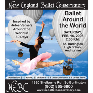 NE Ballet Performance Ad Design