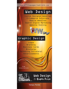 Off the Page Tradeshow Retractable Banner