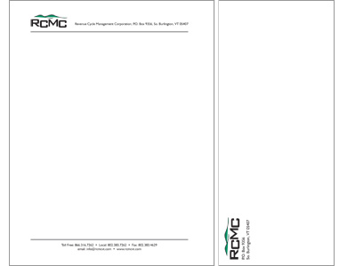 RCMC Professional Stationery Design