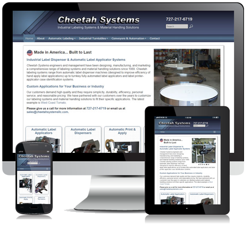 Cheetah Systems Responsive Website