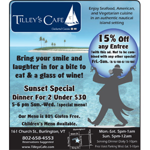 Tilley's Restaurant Festival Ad Design