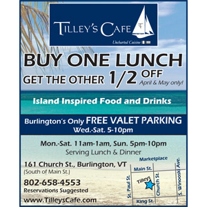 Tilley's Restaurant Ad Design