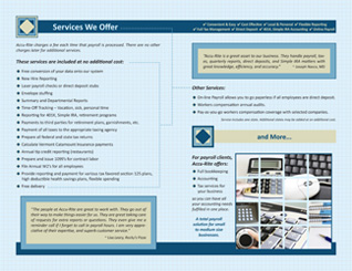 Accurite Brochure Bifold Brochure Design Inside