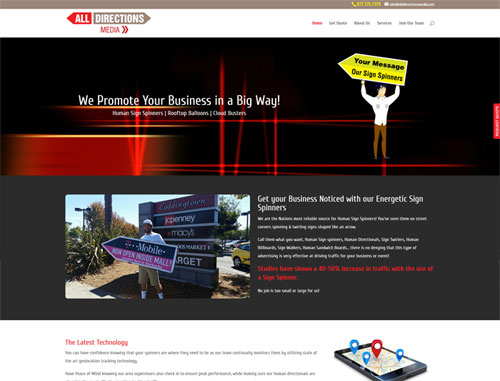 All Directions Media Website