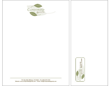 Compostable Goods Stationery