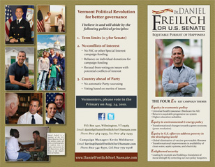 Daniel Freilich Pamphlet Design