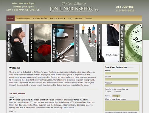 Employee Justice Legal Website