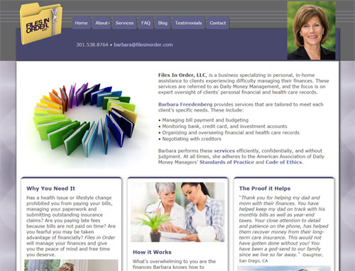 Files in Order Website