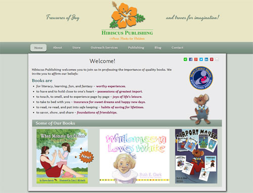 Hibiscus Publishing Website