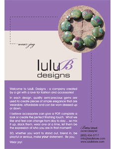 LuluB Designs Display Sign