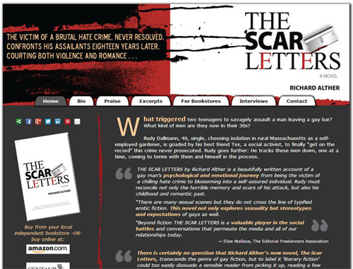 The Scar Letters Book Website