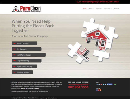 Puroclean Website