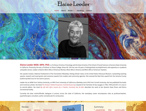 Elaine Leader Author Website