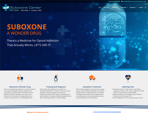 Suboxone Center Medical Website