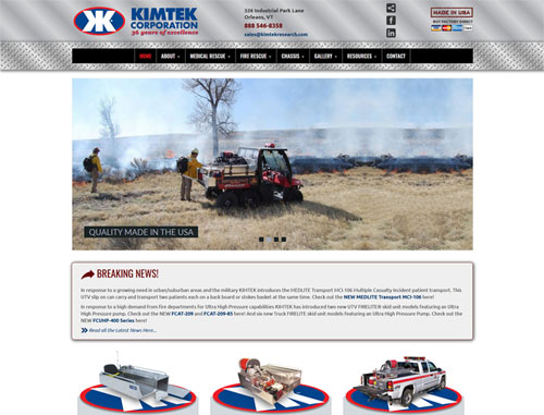 Kimtek Research Website