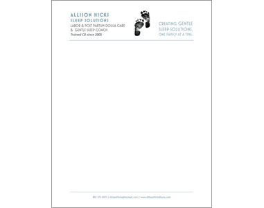 Allison Hicks Letterhead