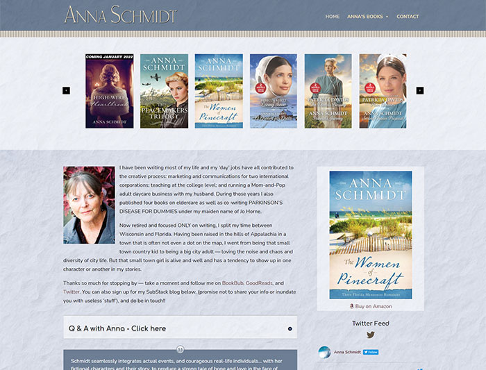 Jo Schmidt Author Website