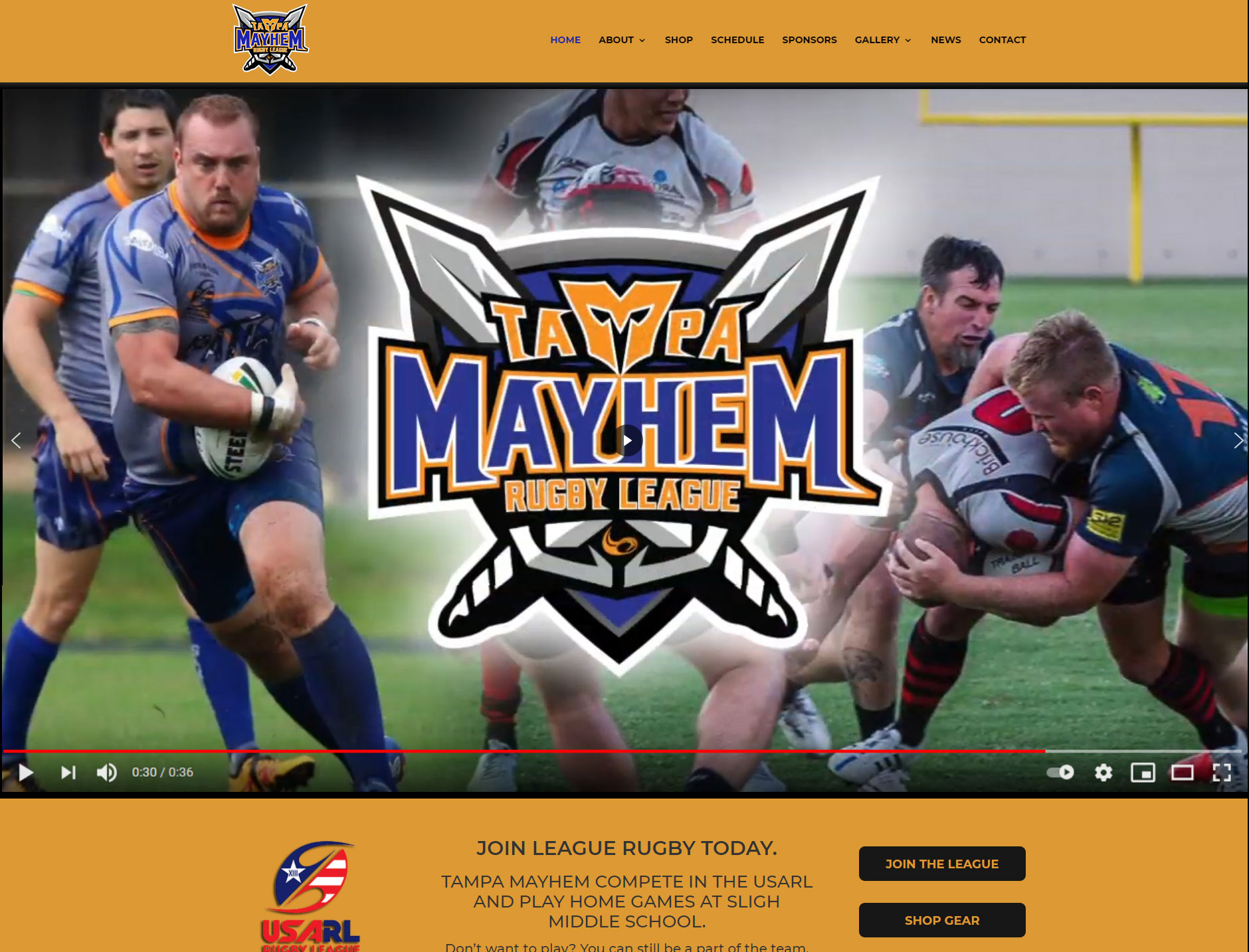 Rugby League Website