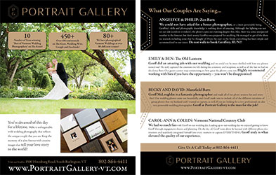 Portrait Gallery flyer 
