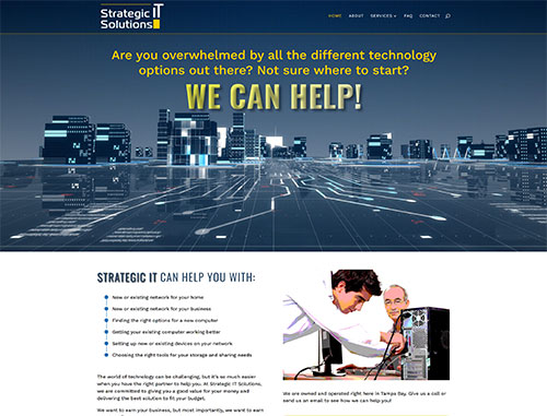 Strategic IT Website