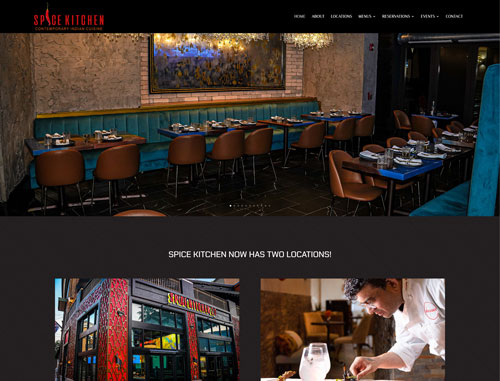 Spice Kitchen Tampa Website