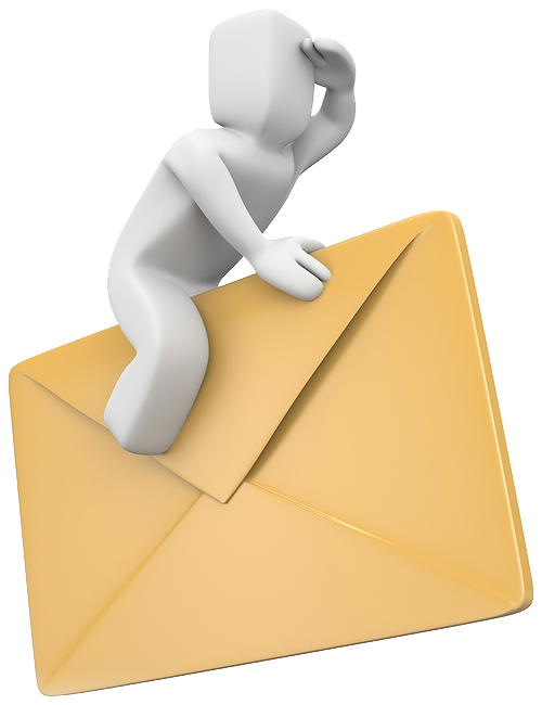 Flying on a letter